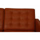 Ole Gjerløv-Knudsen 4-personers modulin sofa i cognac læder