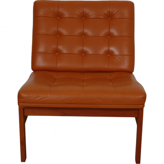 Ole Gjerløv-Knudsen 4-personers modulin sofa i cognac læder