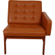 Ole Gjerløv-Knudsen 4-personers modulin sofa i cognac læder