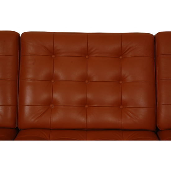 Ole Gjerløv-Knudsen 4-personers modulin sofa i cognac læder