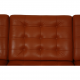 Ole Gjerløv-Knudsen 4-personers modulin sofa i cognac læder