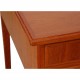 Desk of teak with 4 drawers