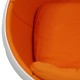 Eero Aarino Ball chair i Orange Hallingdal stof