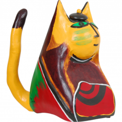Corneille Cat Sculpture H: 37 cm