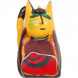 Corneille Cat Sculpture H: 37 cm