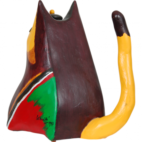 Corneille Cat Sculpture H: 37 cm