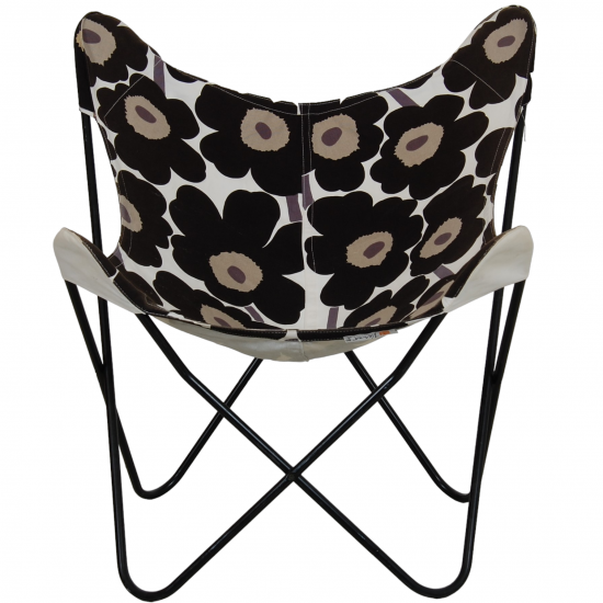 Bat lounge chair in Marimekko fabric