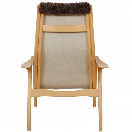 Yngve Ekstrom Lamino lounge chair in wool