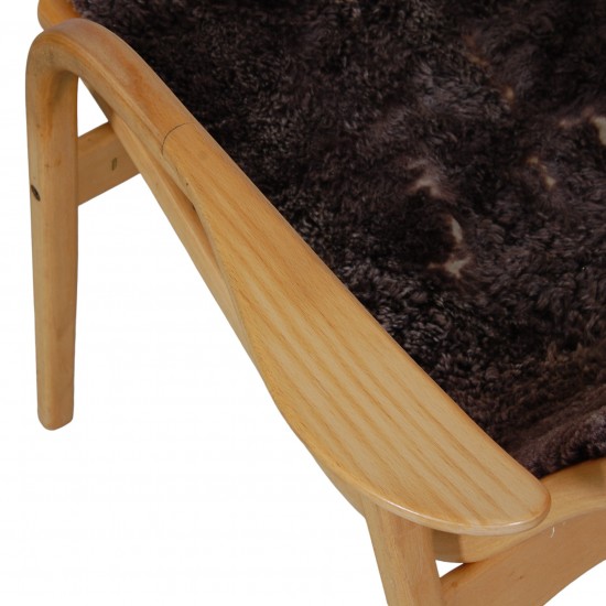 Yngve Ekstrom Lamino lounge chair in wool