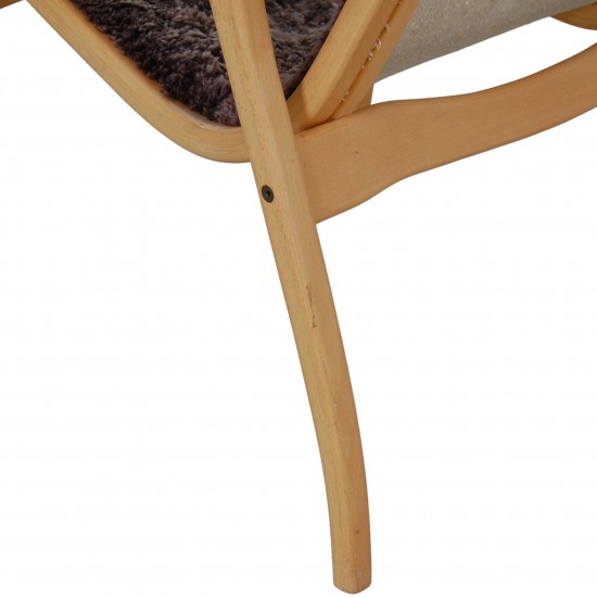 Yngve Ekstrom Lamino lounge chair in wool