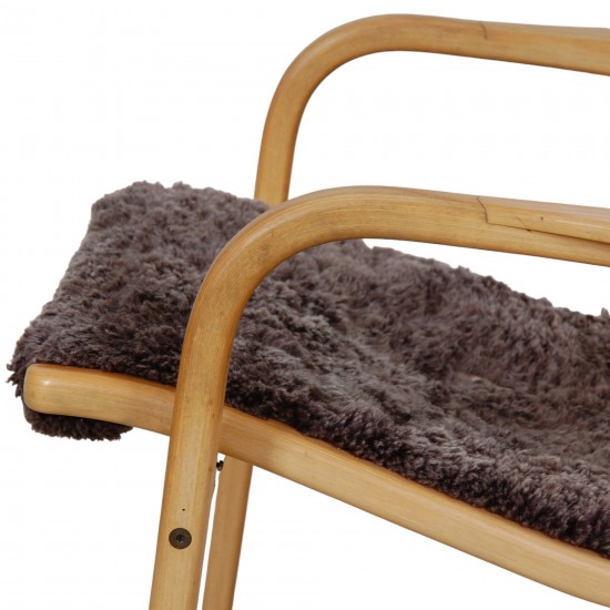 Yngve Ekstrom Lamino lounge chair in wool