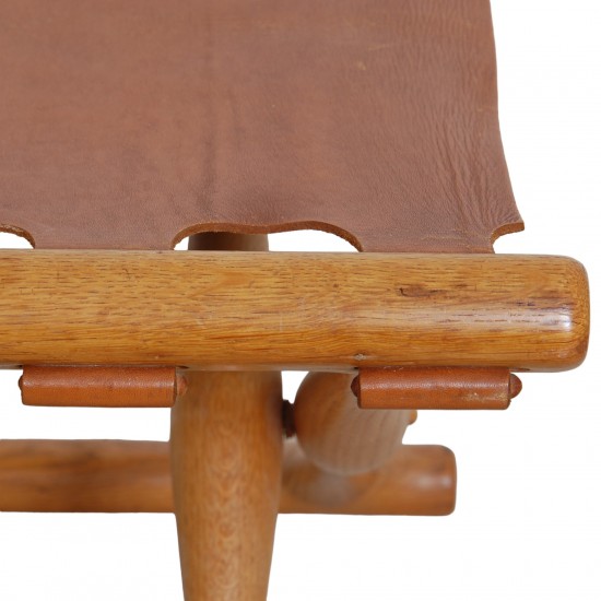 Poul Hundevad Guldhorns stool H: 35 Cm
