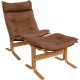 Ingmar Relling Siesta chair with ottoman