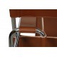 Michel Brauer Wasilly chair in cognac leather