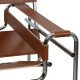 Michel Brauer Wasilly chair in cognac leather