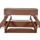 Michel Brauer Wasilly chair in cognac leather