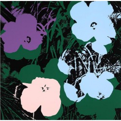 Andy Warhol 1928-1987 cd Flowers; Lithography (Set of all 10) Andy Warhol 1928-1987 cd Flowers; Lithography (Set of all 10)