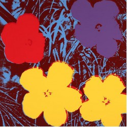 Andy Warhol, “Flowers”, 91×91, includes certificate Andy Warhol, “Flowers”, 91×91, includes certificate