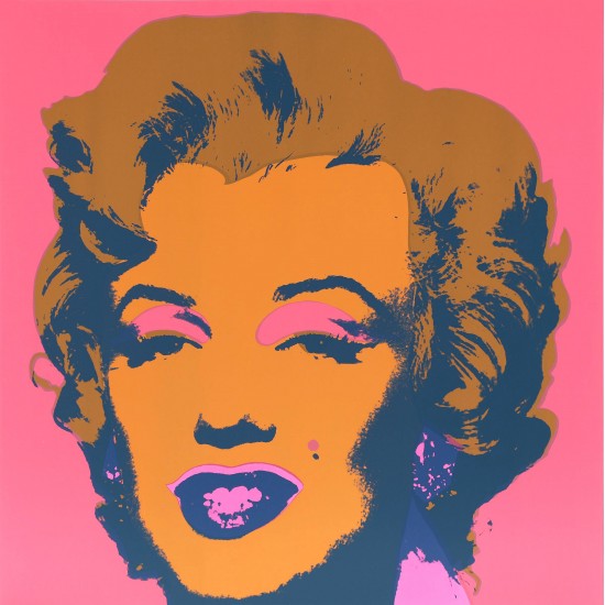 Andy Warhol 1928-1987 cd Marilyn Monroe; Litografi "Marilyn"