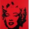 Andy Warhol, “Golden Marilyn” serigrafi i farver, 91×91, certifikat medfølger