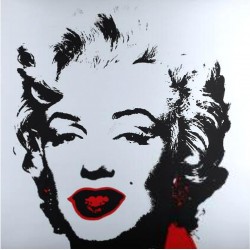 Andy Warhol, “Golden Marilyn” serigraphy in color, 91×91, certificate included Andy Warhol, “Golden Marilyn” serigraphy in color, 91×91, certificate included