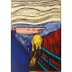 Andy Warhol "Skriget" af Edvard Munch i orange 89x63,5 cm