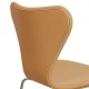 Arne Jacobsen seven chair, 3107, newly upholstered with Nature Nevada Anilin leather