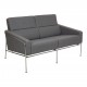 Arne Jacobsen 2-person Airport sofa model 3302