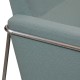 Arne Jacobsen 3303 3.seater sofa in blue fabric