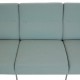 Arne Jacobsen 3303 3.seater sofa in blue fabric