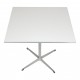 Arne Jacobsen square table white 80x80 cm