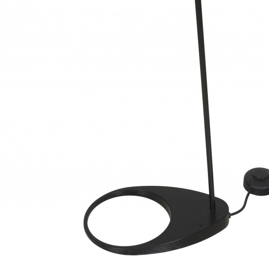 Arne Jacobsen New Black Steel Floor Lamp