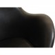 Arne Jacobsen Egg chair in patinated black anilin leather