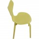 Set of 6 Yellow Arne Jacobsen Grandprix chairs