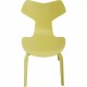 Set of 6 Yellow Arne Jacobsen Grandprix chairs