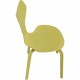 Set of 6 Yellow Arne Jacobsen Grandprix chairs