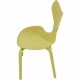 Set of 6 Yellow Arne Jacobsen Grandprix chairs