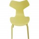 Set of 6 Yellow Arne Jacobsen Grandprix chairs