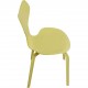 Set of 6 Yellow Arne Jacobsen Grandprix chairs