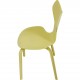 Set of 6 Yellow Arne Jacobsen Grandprix chairs