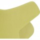 Set of 6 Yellow Arne Jacobsen Grandprix chairs