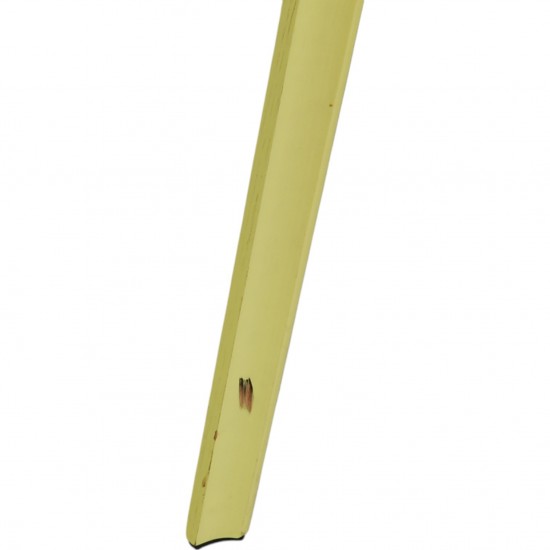 Set of 6 Yellow Arne Jacobsen Grandprix chairs