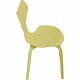Set of 6 Yellow Arne Jacobsen Grandprix chairs