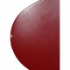 Set of six red Arne Jacobsen Ant chairs