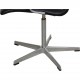 Arne Jacobsen Oxford chair in black Essential leather