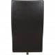 Arne Jacobsen Set of 6 Oxford chairs in dark brown leather