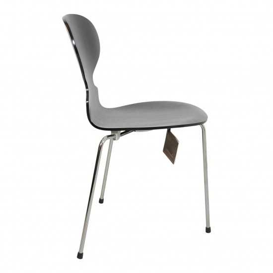 Arne Jacobsen Myre stol med 3 ben i sort lazur 