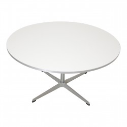 Arne Jacobsen white coffee table 90 cm Arne Jacobsen white coffee table 90 cm