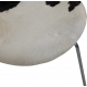 Sæt med seks Arne Jacobsen Syver stole i ko skind