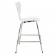 Arne Jacobsen Barstool 3187 white colored veneer